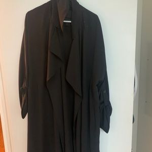 Long black jacket